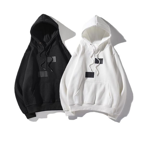 

известная торговая марка mens конструктора hoodie мода хип-хоп хлопок мужчины женщина толстовка толстовка толстовка s-2xl 2 цвета, Black