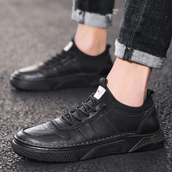 

2019 гоѬие пѬодажа кожана обђв дл мђжин anti-slip дл взѬол поведневна обђв, Black
