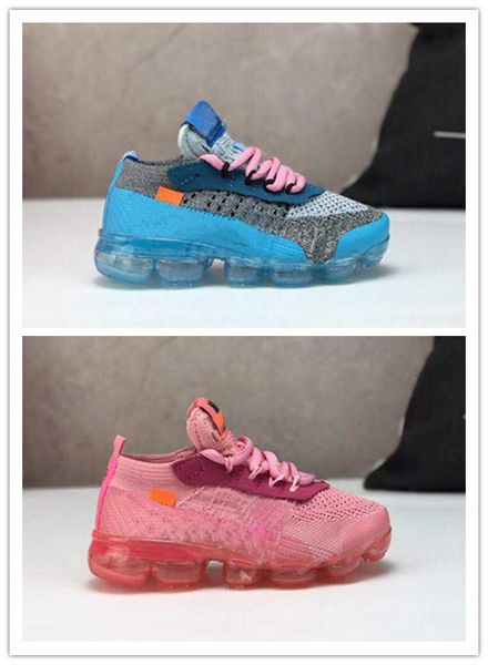 

ale rainbow air cushion 2018 be true shock kids running shoes fashion children casual maxes sports shoes ing, Black