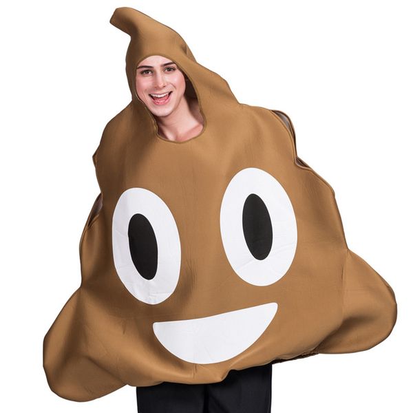 

halloween poop emoji costumes women and mens festival and theme party costumes classic halloween funny costume apparel, Black;red