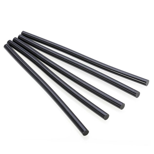 

10pcs black melt glue sticks high adhesive strip 270*11mm heating glue gun sticks for car metal plate surface dent repair