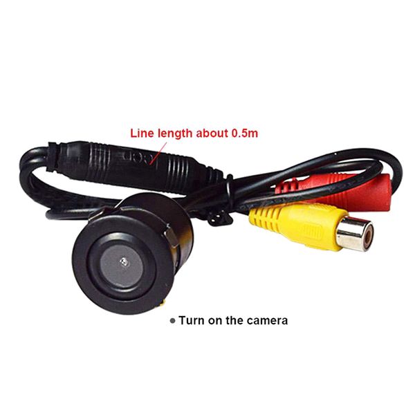 

high-definition ccd night vision reversing camera waterproof 170 degree car universal rear view camera auto parking monitor