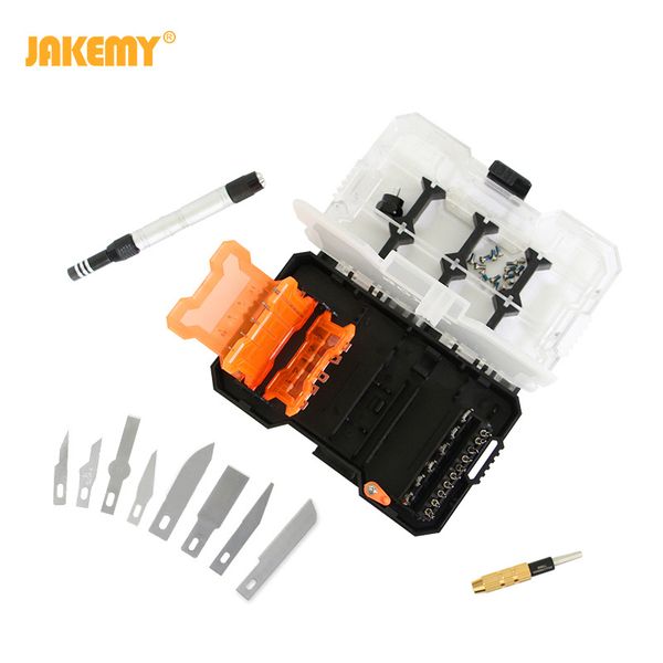 

34-in-1 model jm-8158 multi-functional combination screwdriver kit mobile phone maintenance tool kit with blades