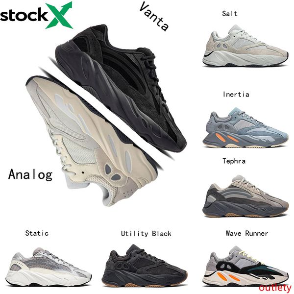 

сток x 700 kanye west wave runner инерция tephra utility black vanta runing shoes мужская дизайнерская обувь женские кроссовки 36-46