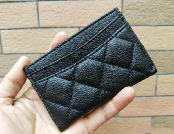 

2019 cla ic brand cc fa hion mini wallet with holder famou logo black pu bag card holder coin bag luxury vip gift wedding gift anita liao