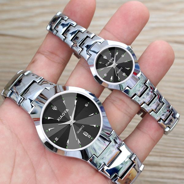 

xiaoya fashion brand watches for men luxury business luminous wrist watches casual ladies waterproof quartz watch relojes hombre, Slivery;brown