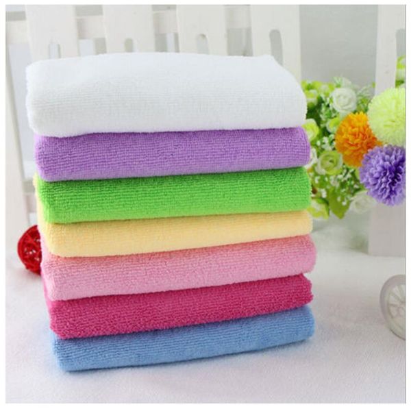 

microfiber absorbent drying bath sport soft towel washcloth car outdoor camping