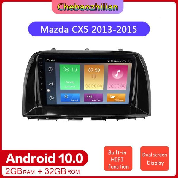 

2+32g android 10.0 car dvd player gps navigation radio for cx-5 2013-2020 wifi hifi bluetooth split-screen mode