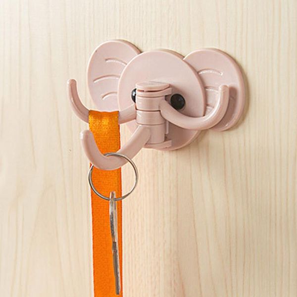 

hot 6 шт elephant брелок крючки вешалки самоклеющиеся настенная key holder nds