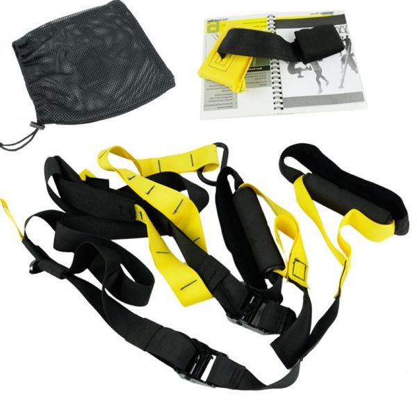 

training fitness equipment spring exerciser hanging belt resistance belt set