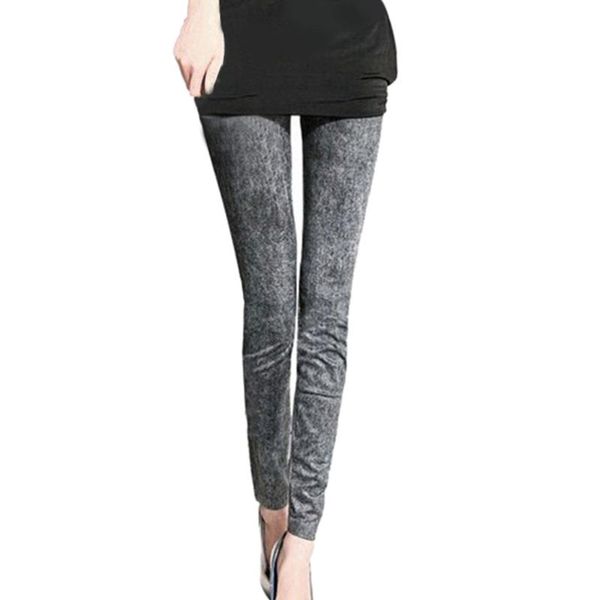 

женщины джинсовые брюки карман тонкий гетры фитнес плюс размер легинсы длина джинсы женская высокая талия denim тощий jean femme 1,10, Blue