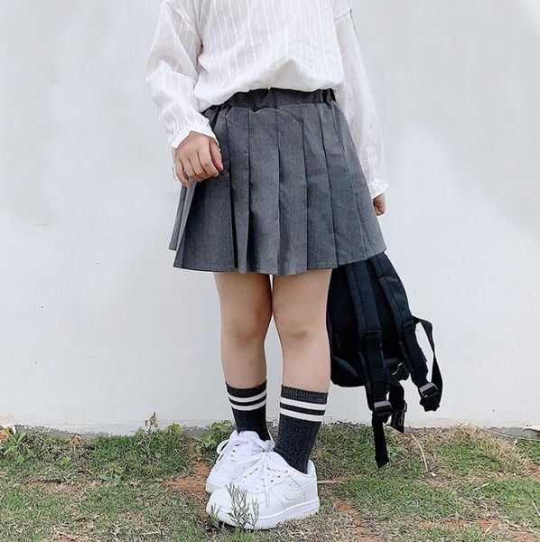 

2020 new girls draped skirt cotton fashion spring girls skirts 3-9t po570