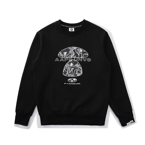 

new aape mens hoodies designer mens long sleeves new fashion casual hoodies aape mens designer streetwear, Black