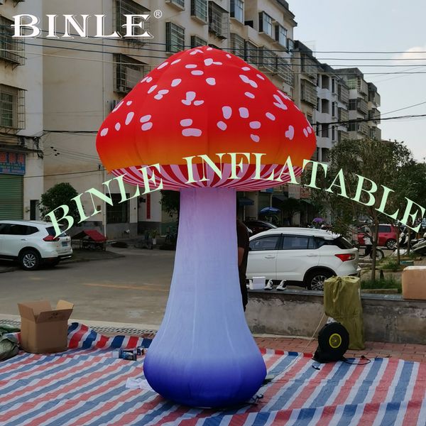 

event led lighting large inflatable mushroom balloons for night club