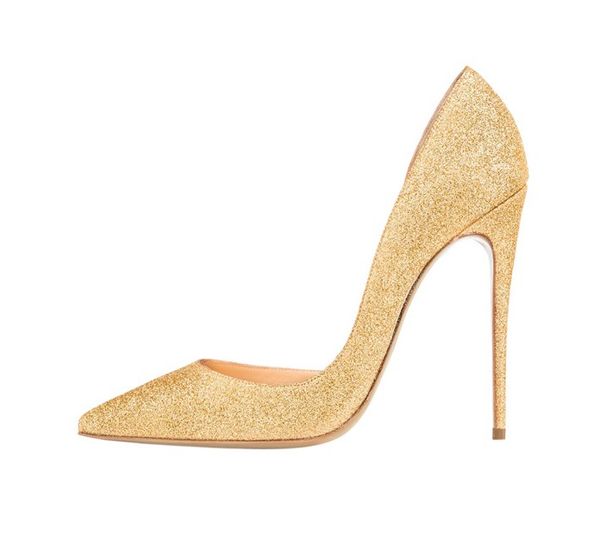 

fashion designer women shoes red bottom high heels 8cm 10cm 12cm black red leather pointed toes pumps dress shoes 34-46