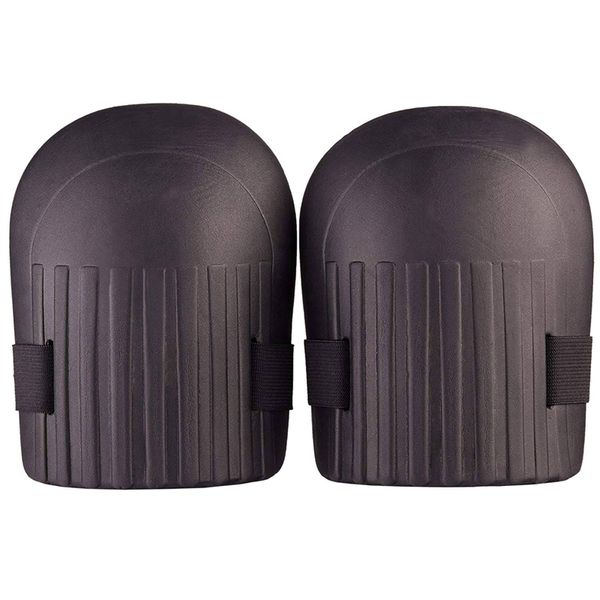 

gardening knee pads protective gear soft kneeling cushion with adjustable straps for garden cleaning flooring black, Black;gray