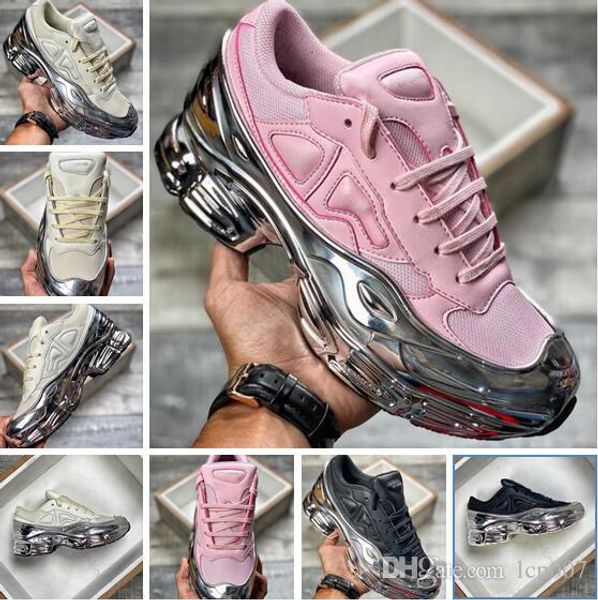 

colors with original box 020 raf simons x consortium ozweego 2 ii running shoes mens womens sneakers36-45, Black