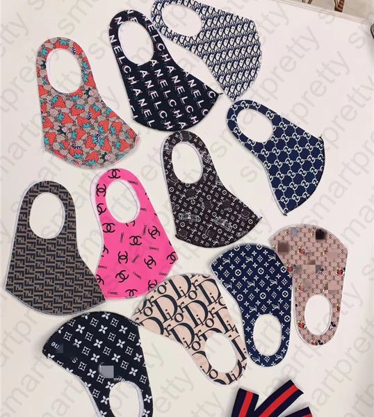 

face masks designer air mask washable mask luxury sunproof dustproof cycling sports mouth cover breathable masks women 2020 e4301