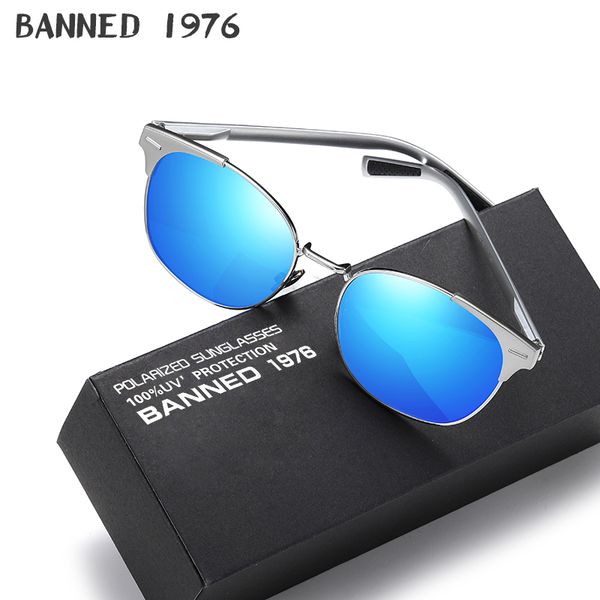 

brand aluminum magnesium men's sunglasses polarized sun glasses driving masculino eyewear accessories for men, White;black