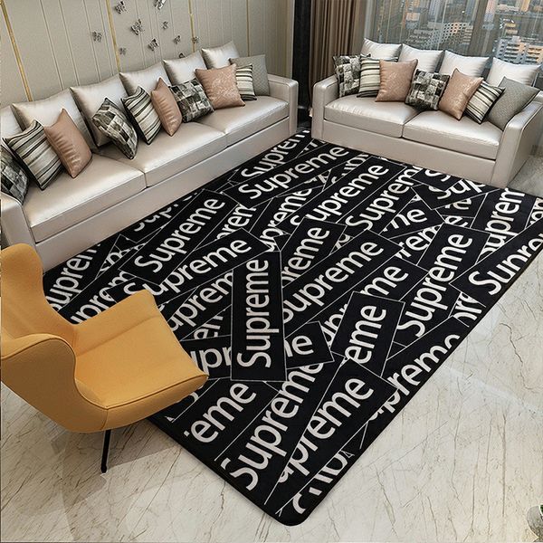 Grosshandel Letters Zusammen Teppich 2019 Neue Art Schwarz Weisse