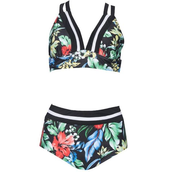 

bikinis set womail 2021 women's print swimsuit pushups swimwear beachwear swimming suit for women swim plavky