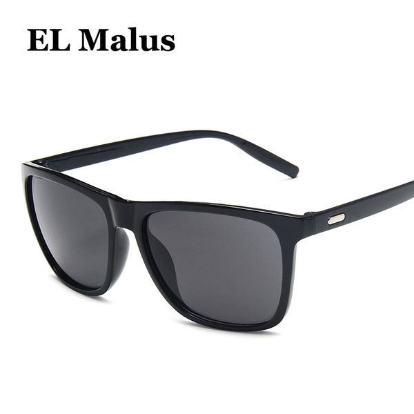 

el malus]retro rivet square frame sunglasses mens womens dark green lens mirror vintage silver mirror gradient gray eyewear, White;black