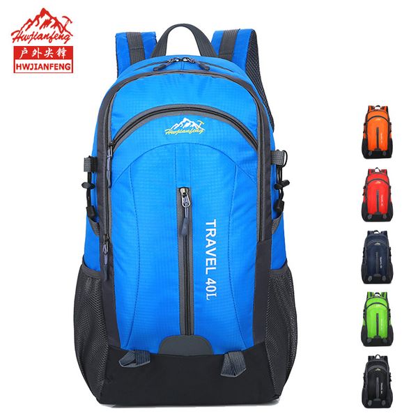 

cross border amazon new style backpack men's usb backpack outdoor sports hiking bag schoolbag customizable