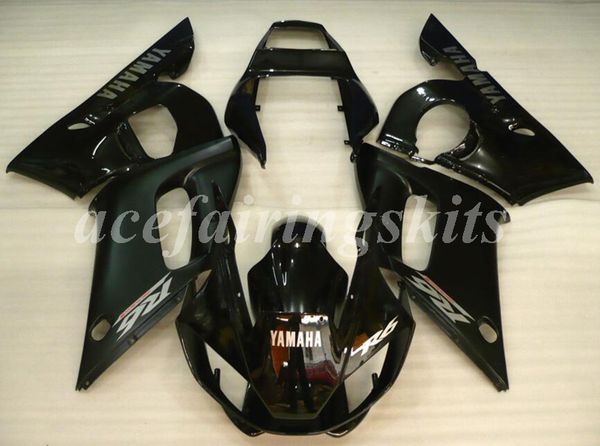 

new abs motorcycle full fairings kit fit for yamaha yzf-r6 1998 1999 2000 2001 2002 r6 bodywork set black matte luster