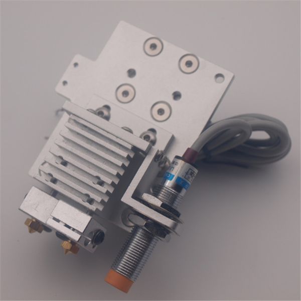 Freeshipping Reprap Prusa i3 X-carruagem Chimera / Cyclops Bowden Hotend Kit 1.75mm e Sensor Indutivo Auto-Nivelando Sonda