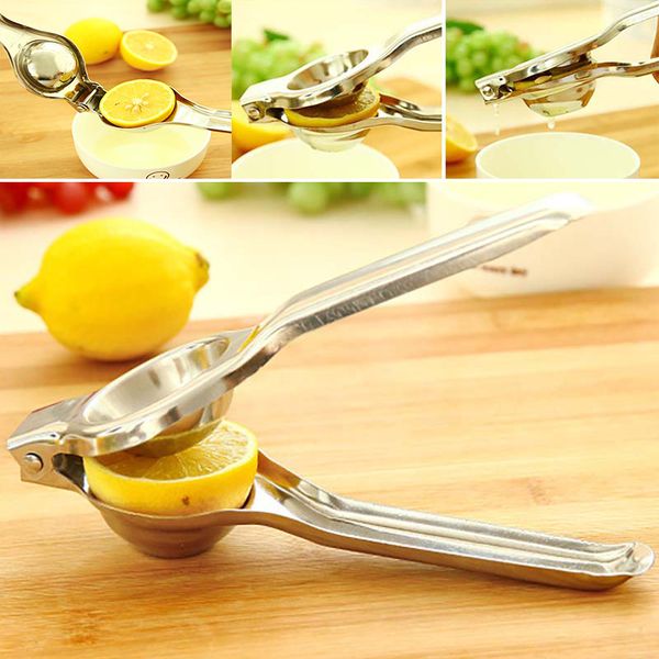 

new stainless steel lemon squeezer reamers manual juicer sturdy lime squeezer anti-corrosive fruit vegetable lime fresh juice tools wx-c41