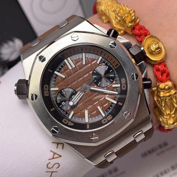 

luxury watch man mens designer watches sports rubber strap luminous automatic mechanical movement wristwatches montre de luxe