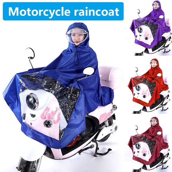 

breathable poncho oxford scooter wind rainwear portable motorcycle raincoat