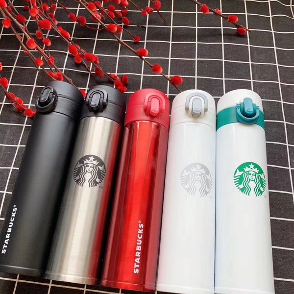 

starbucks cup starbucks water bottle high capacity glass stainless steel thermal insulation cup 450ml 5 styles ing