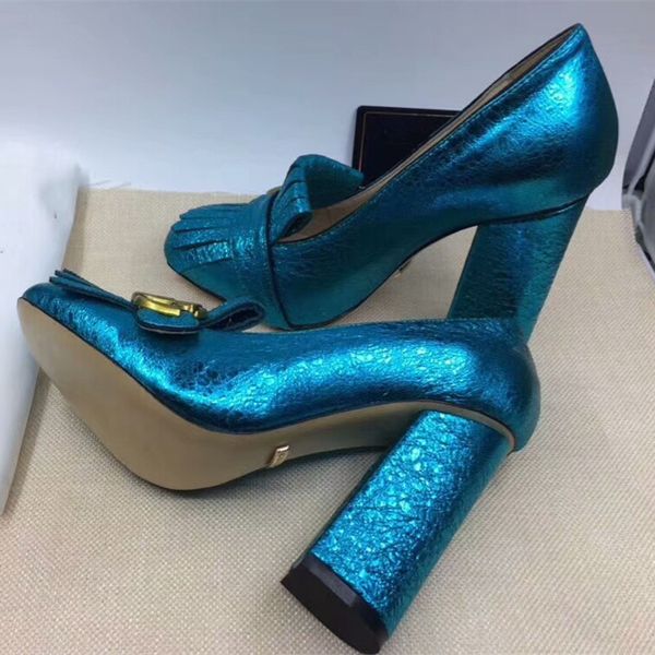 

2018 brand fashion luxury designer women shoes high heels brand fashion luxury designer women shoes superstar chunky heels women dress shoes, Black