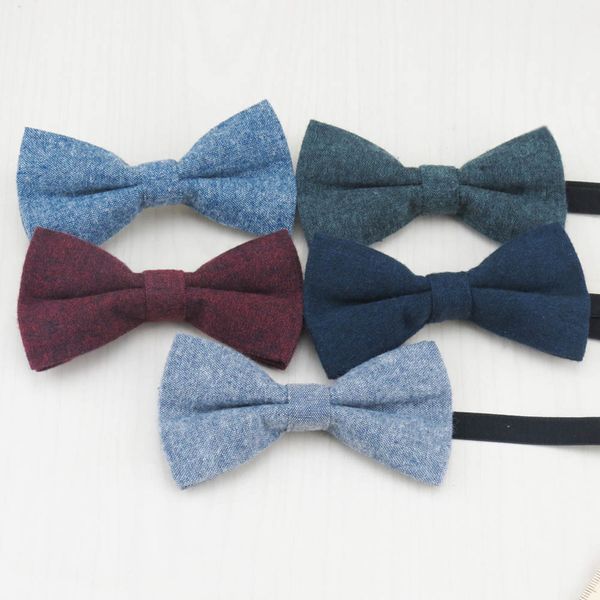 

brand new imitation wool children bow tie cute candy colors baby bowtie flower girl tuxedo accessory boys kids bow ties gravata, Black;gray