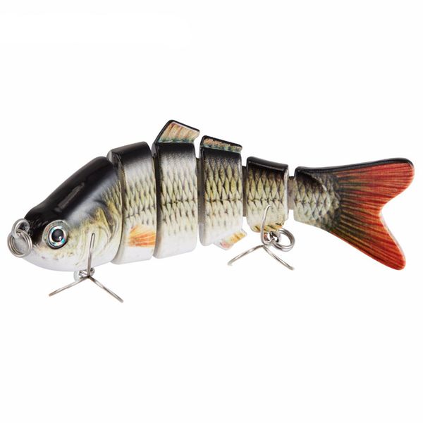 

fishing lure 10cm 20g 3d eyes 6-segment lifelike fishing hard lure crankbait with 2 hook fishing baits pesca cebo
