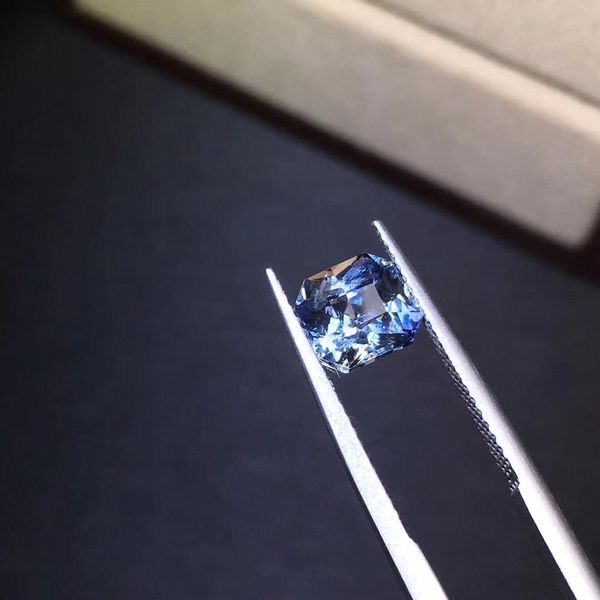 

2.34 карат 100% натуральный неотапливаемых синий сапфир свободные драгоценных камней камни драгоценные камни, Black