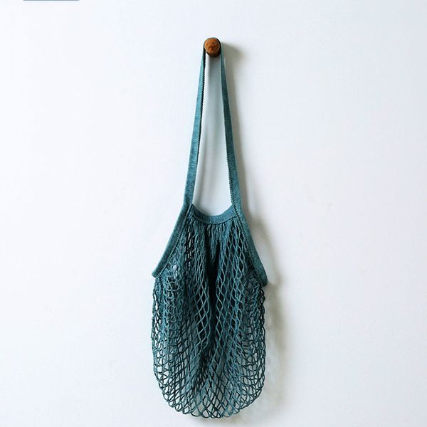 

reusable string shopping bag mesh shopper tote fruit grocery woven net shoulder bag kadin canta net shopping bags