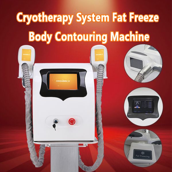 

2019 неинвазивный двойной холодный cryo техника замораживания тела ваяя холодный уменьшая машину для пользы салона