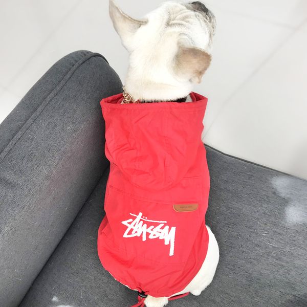 

Одежда для собак Собака толстовки pet одежда для собак пальто куртки хлопок лето pet Тедди дождь шелковая одежда с капюшоном солнцезащитный крем одежда