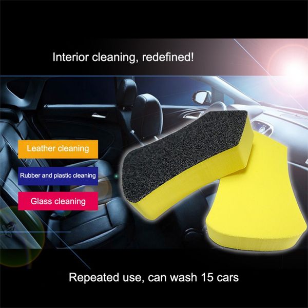 

onewell 1pcs auto care details of interior cleaning brush car felt cleaning brush washing tool for leather seat