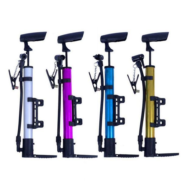 

bicycle pump high voltage portable mini basketball mountain bike motorcycle household pump bicycle tire inflator gauge