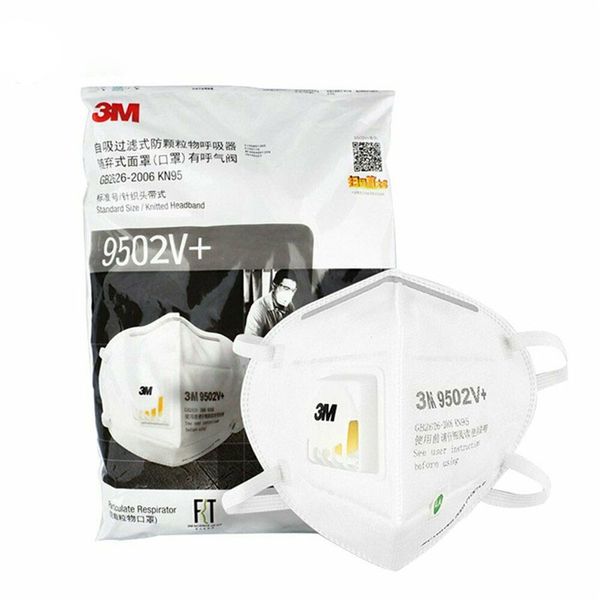 

Готовые к отправке 3M N95 маски 9502V + KN95 маска для лица FFP2 частичный респиратор пылезащитный PM2. 5 защитная многоразовая маска