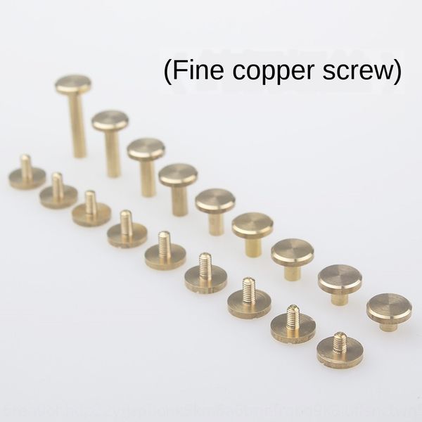 

pure copper belt ribbon belt screwbag screw wheel nail i-shaped nail connection fixing screw, Slivery;black