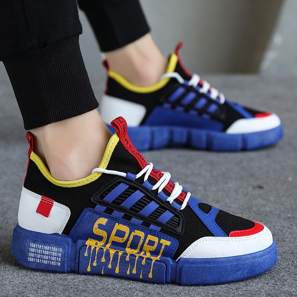 

new fashion running shoes in summer 2019 english increased breathable comfortable sneakers outdoor men's sports shoes j