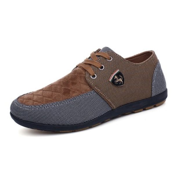 

men vulcanize shoes 2019 new men canvas shoes breathable man casual designer sneakers loafers slip-on male, Black