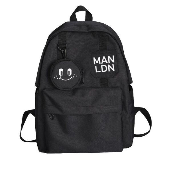 

fashion women canvas candy color backpack large capacity bags shoulder bags school bag for teenagers girl shoulder bag #r20