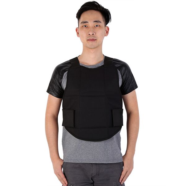 

tactical vest double anti protection round soft cut vest hunting neck self riot clothing stab anti-thorn, Gray;blue