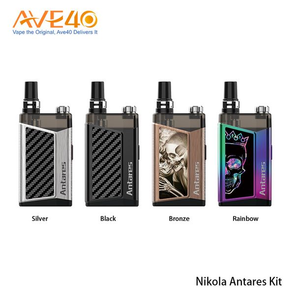 

Original Nikola Antares Pod System kit with 2ml Pod Capacity 1200mah Built-in Battery v Smoant Pasito