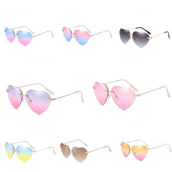 

round frame heart-shaped sunglasee retro vintage inspired metal circle black sunglass for men and women fashion eyewear #42393, White;black